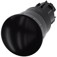 SIEMENS A6X30136105 Mushroom MUSHROOM PUSHBUTTON. 40MM. BLACK