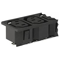 Schurter 0909.0051 Outlets 0909 GANGED-OUTLET 10A