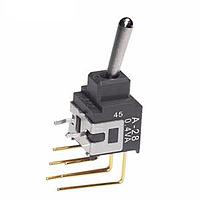 NKK Switches A28AV Process Sealed Subminiature Toggles DPDT .394 VERTICAL