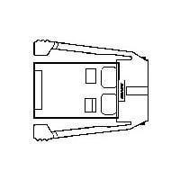 AMP Connectors - TE Connectivity 1-520532-3 Shielded 8 COND 26-28 AWG