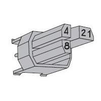 AMP Connectors - TE Connectivity 3-100525-7 Coding Keys Z-PACK M.CODING KEY
