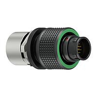 ODU C10WDM-PD1XMM0-0000 Standard Circular Connector ODU AMC High-Density size 0straight plug, screw-lock, serie