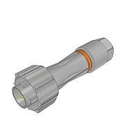 Samtec ACPK-12-02-G-T-M-1 Connector Kits AccliMate IP68 Sealed Circular Plug Cable Assembly, 12 mm Shell, Field Termination Kit