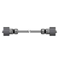Amphenol CONEC 17-130314 Cat 5e RJ45 CAT 5E ETHERNET PATCH CORD, PLASTIC VERS. IND TO IND CAT 5E OUTDOOR STP BLACK - 10M
