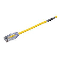 Panduit UTP28SP1MYL Cat 6 Copper Patch Cord, Category 6 Performanc