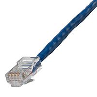 AIM-Cambridge / Cinch Connectivity Solutions 73-7772-25 Cat 5e CAT5E Assembled Patch Cable  25 ft  Blue