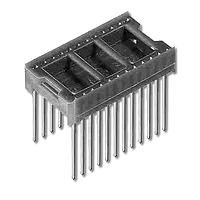 Aries Electronics 14-3501-20 Standard DIP Socket with Wire Wrap Bifurcated Contact