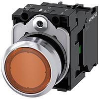 SIEMENS A6X30143203 Standard Switches ILLUMINATED PUSHBUTTON. AMBER