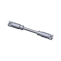 Amphenol LTW MSAS05FL-SASFL-SJ004 Sensor Cables / Actuator Cables M12 Circular Metric Connector, A Code, Metal, 4A, 05 pins, Female Connector, Female Contact, Straight-to-Straight, Screw Thread, Overmolded Double Ended, Length 4000mm, IP68 / IP69K