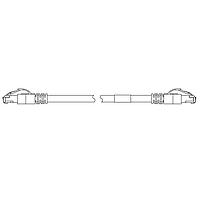 Bel BM-6ASG001F Cat 6a CABLE MOD 8P8C Plug 1 Foot