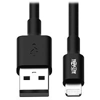 Tripp Lite M100-003-BK Lightning 3' USB SYNC/CHRG CBL iPHONE iPAD iPOD-BLK