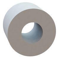 Essentra Components 13RSSR0071 Round Round Spacer, .166 ID, .375 OD, .281 Length