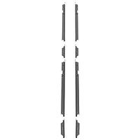 Panduit D6VBPB Racks & Rack Cabinets 600mm Width Vertical Blanking Panel, Bla