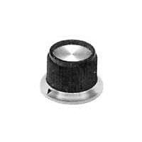 Alcoswitch - TE Connectivity PKD70B1/4 Cylindrical Knob with Skirt KNOB PLASTIC W/SKIRT