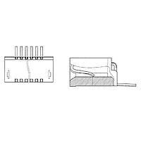 KYOCERA AVX 006232028006800+ Connectors 28P LIF Vert SMD 1mm SINGLE SIDED