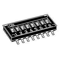 Omron Electronics A6H-2102-P DIP Switches Dip Switch