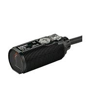OMRON E3FA-DN11 2M Photoelectric Sensor with built-in amplifier (100 mm, Diffuse reflective, plastic, NPN, Cable 2m)