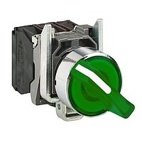 SCHNEIDER XB4BK123B5 Screw GR ILL 2 POS SSW/24VAC LED & BODY