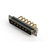 EDAC 629-13W6250-1T1 Mixed Contact D-Sub Connectors Right-angle Power Combo D-Sub Connector