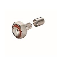 Amphenol Times Microwave Systems TC-600-716M-X Connectors 7/16 DIN Male crimp connector (solder-on pin) hex nut, no braid trim