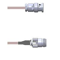 Amphenol Custom Cable Q-0J0200005007i RF Cable Assemblies BNC-SP/N-SJ G316 7I
