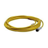 Eaton CSAS4F4CY2205 Sensor Cables / Actuator Cables CORDSET,AC,4P 4W,5M,YEL