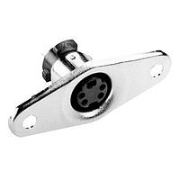 Same Sky (formerly CUI Devices) MD-70SN Connectors 3 9 Positions, Receptacle, Vertical, Panel Mount, Shielded, Mini Circular DIN Connector