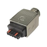 HARTING 09354340401 Connectors Han PP Power L Met plug var cod 9-13mm