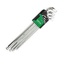 TOPTUL GAAL0922 9PCS Extra Long Type Ball Point Hex Key Wrench Set