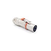 Amphenol Technical Products PL18X-201-35-5 Connectors 8.0 MM POWERLOK SINGLE WAY PLUG STRAIGHT FOR 35MM X KEY