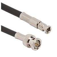 Amphenol RF 095-850-162-300 RF Cable Assemblies HD-BNC SR PL-BNC SR PL 1505A 300 IN