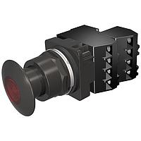 SIEMENS 52BP3E2U Push-Pull 3POS,NEMA4X,MOM,FV 120V,BLK-RED,NCXLB-NC