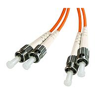 Bel STST-6DTP050 Fiber Optic Cable Assemblies Fiber Optic Dplx OM1 Multimode ST/ST 5M