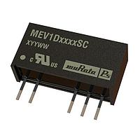Murata Power Solutions MEV1D2412SC Isolated 1W 24-12V    SIP SINGLE DC/DC
