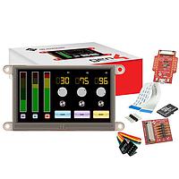 4D Systems SK-gen4-43DT Starter Kits Starter Kit for gen4-uLCD-43DT with uSD-4GB Industrial, gen4-IB, 4D-UPA and 150mm FFC Cable