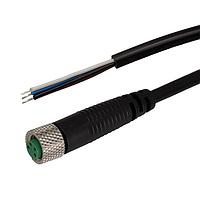 Stewart Connector BC-M8FA4AP01010M Sensor Cables / Actuator Cables M8 A-Code Cable Assembly  M8 A-Code Female to Pigtail  1m  IP68