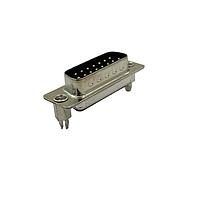 Adam Tech DB25-PT-1-BL Plug 25P MALE STRAIGHT PCB MOUNT