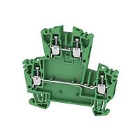 Weidmuller 1067960000 DIN Rail Terminal Blocks WDK 2.5 ZQV GN