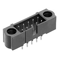Harwin M225-5201046 Shrouded M225 2x5 MALE VERT PCT