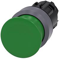 SIEMENS A6X30137767 Mushroom MUSHROOM PUSHBUTTON. 30MM. GREEN