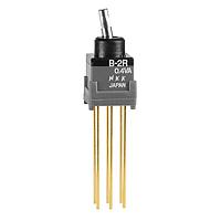 NKK Switches B2RKW Toggle Switches PROCESS SEALED SUBMINIATURE ANTISTATIC TOGGLE