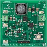 Microchip Technology ARD00558 Battery Management MCP1632 SEPIC Li-Ion Battery Charger