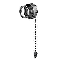 Amphenol CONEC 17-200970 Dust Cap Assembly Kit CAP WITH BALL CHAIN ASSEMBLY FOR USE WITH DUAL PORT USB2.0