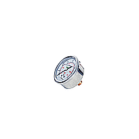 INSIZE 5207-C2D3L4W2R17 Bourdon Tube Pressure Gauges (Liquid Filled) (0~40bar/0~600psi; 1/8ZG; Ø63mm)