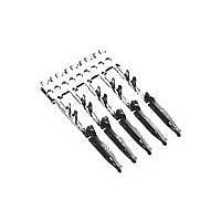 AMP Connectors - TE Connectivity 1-487547-1 (CUT STRIP) Contacts 050X100 SKT Cut Strip of 100