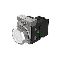 EAO 45-1231.21N6.000.101 Industrial Switches Wht LED 24VAC/DC 1NO On-Off Scrw Trm Mtl