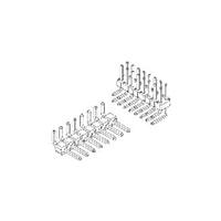 Amphenol FCI 77317-812-36LF Unshrouded 36P RA DR TMT HDR .38 AU