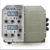 Hanna HI9935-2 Industrial Grade pH and TDS Controller with Proportional Fertilizer Dosing