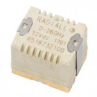 Radiall R516492100 High Frequency Relays SMT Micro SPDT Quartz 18GHz FS, inverted RF patch 12Vdc Not SLDRed Strd pkg
