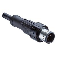 Amphenol LTW M12D-04BMMM-PL8D03 Sensor Cables / Actuator Cables MPRONTO-12 Push-Pull D Cbl Non-shld PVC